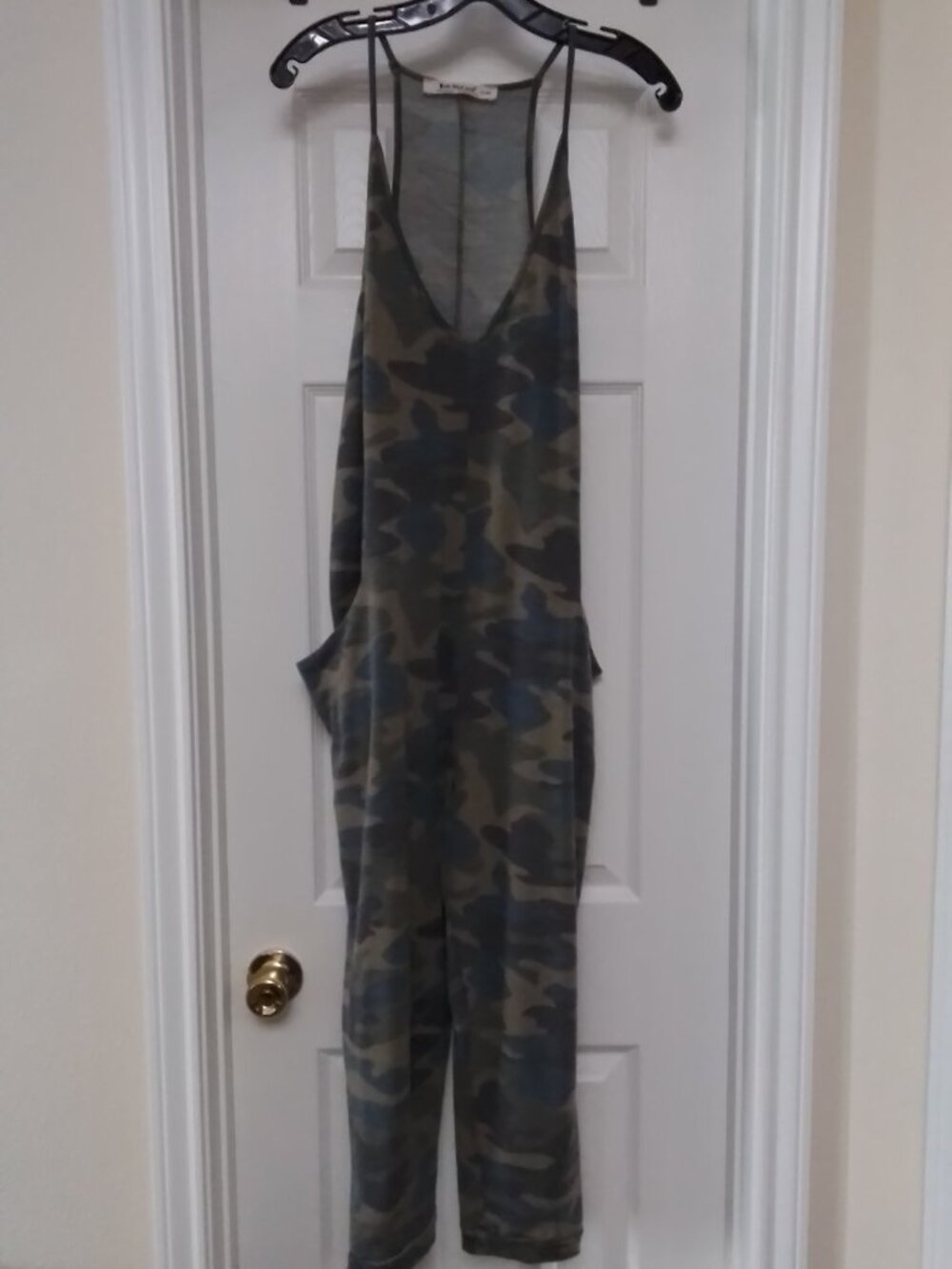 Three Bird Nest Camou Jumpsuit S/M